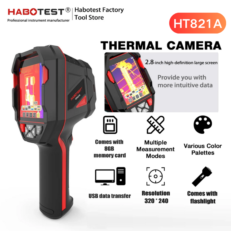 HABOTEST HT821A Rechargeable T - Thermal Imaging Camera Pcb Repair 评论和价格