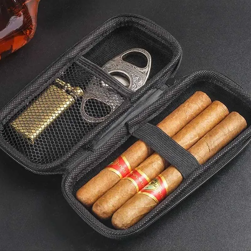 Portable Cigar Case EVA Light  - Packaging 评论和价格