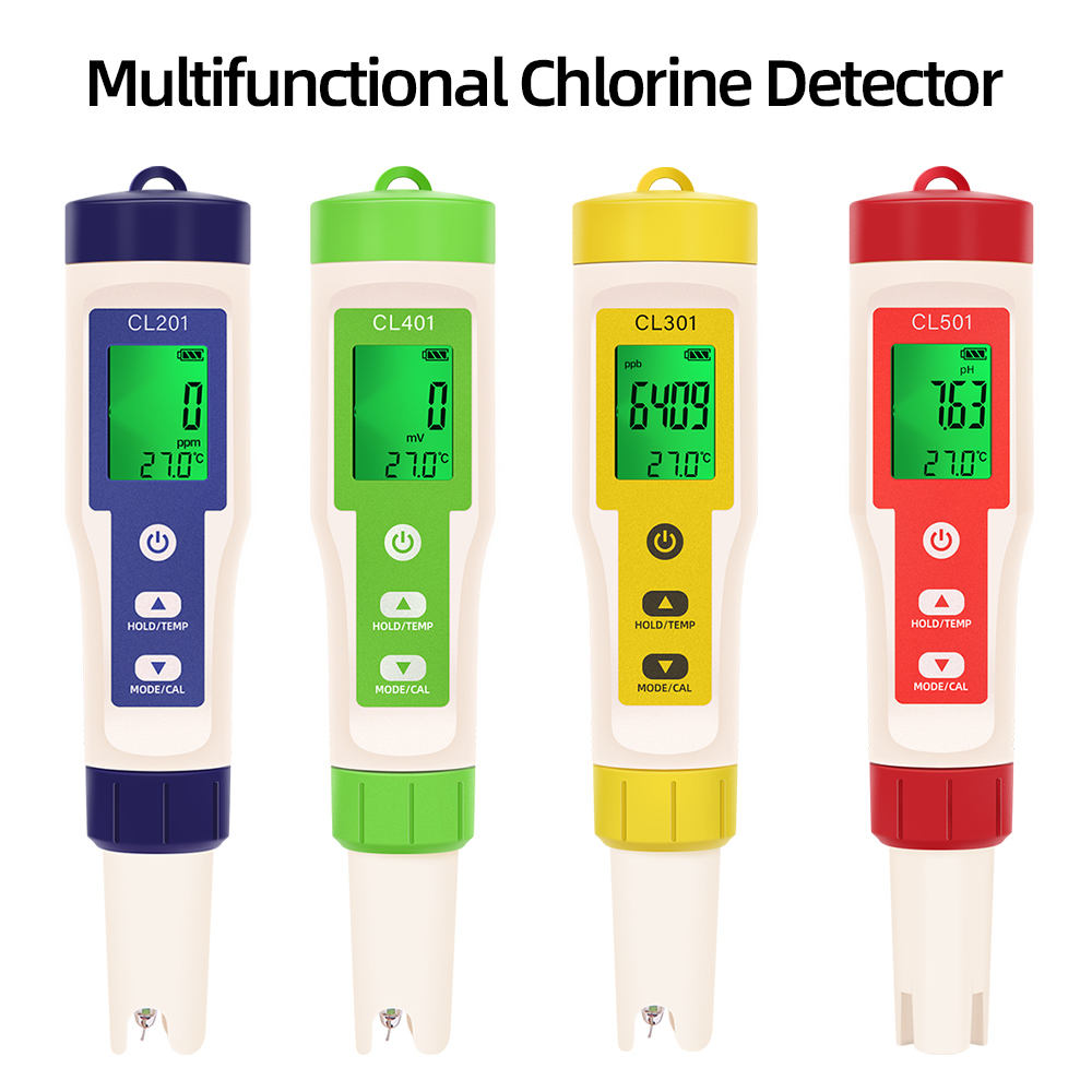PH/CL2/H2/ORP/Temperature Mete - Ph Meter Digital Water Tester 评论和价格
