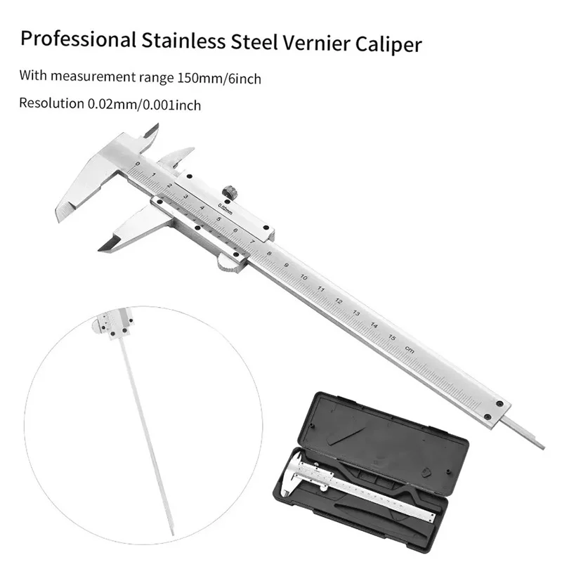 Professional Stainless Steel V - Digital Caliper 150Mm Stainless Steel 评论和价格