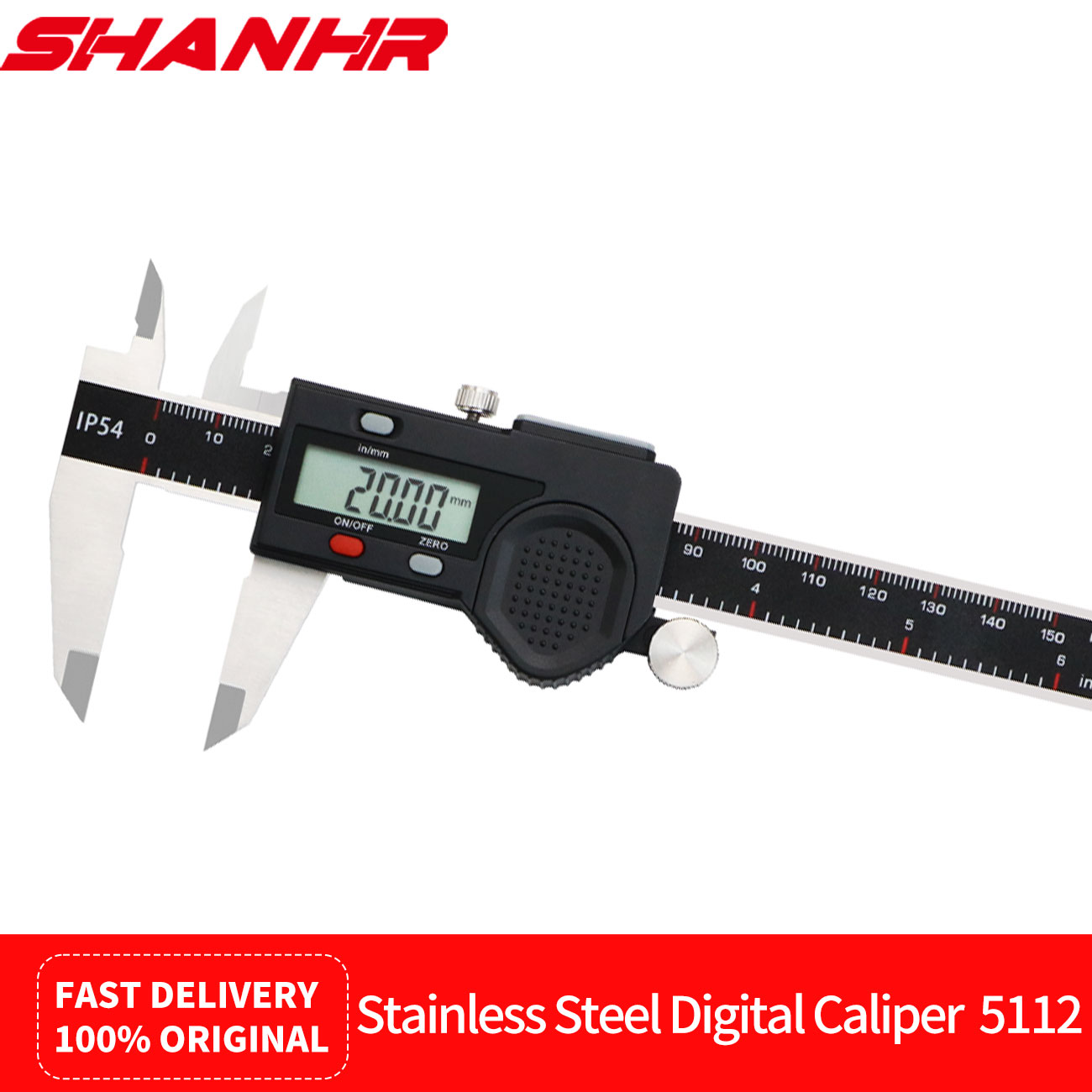 SHANHR IP54 Waterproof Digital - Digital Caliper 150Mm Stainless Steel 评论和价格