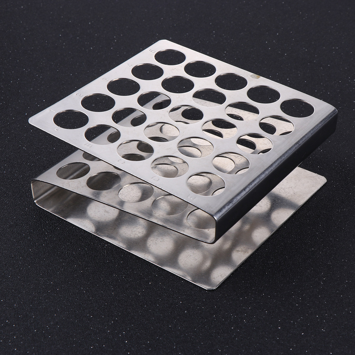 Stainless Steel Test Tube Rack - Lab Equipment 评论和价格